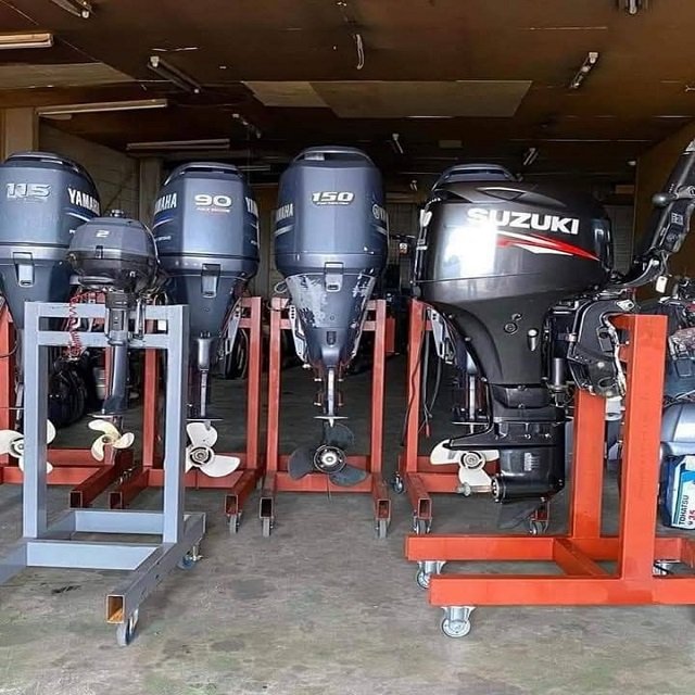 New Outboard Motor Dealer Shop